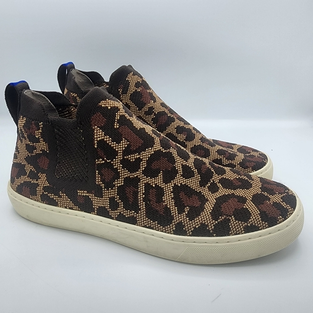 Rothy's Brown and Black Patterned Slip-On Sneakers